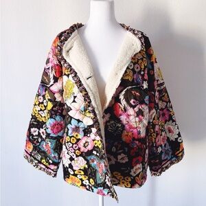 Boho Floral Quilted Jacket